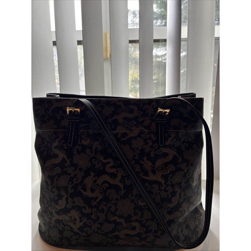 Sydney Love Black And Gold Multi Patterned Shoulder Bag